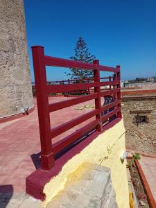 A medieval windmill tower in the heart of old town with magnificent view