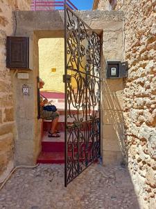 A medieval windmill tower in the heart of old town with magnificent view