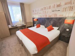 Hotels Kyriad Angers Ouest Beaucouze : Chambre Lits Jumeaux
