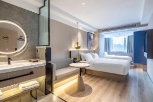 丽水 Xinhuating Business Hotel 酒店 套房