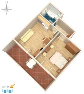Apartments by the sea Podgora Makarska 6672