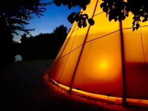 Tentes de luxe Le tipi de l Etang hebergement insolite : photos des chambres