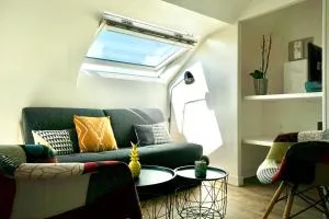 La lucarne au centre ville avec parking privé et ascenseur - Beuzec-Conq-Bourg