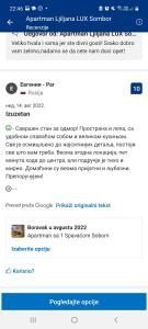 Apartman Ljiljana LUX Sombor