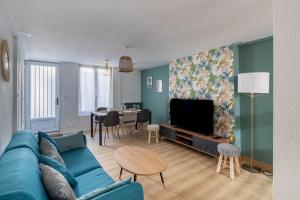 Villas Maison de ville en plein centre avec terrasse : photos des chambres