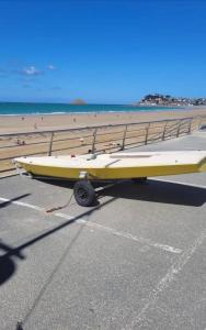 Maisons de vacances Appartement Standing 40 metres Plage Terrasse et Garage avec wifi : photos des chambres