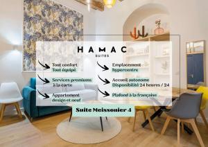 Appartements Hamac Suites - Meissonier 4 : Appartement 1 Chambre