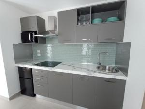 Luxury Apartment with balcony garden view