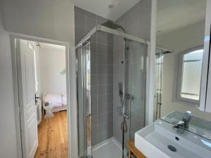 Villas Tres jolie Villa Bianca, maison avec jardin prive a Deauville : photos des chambres