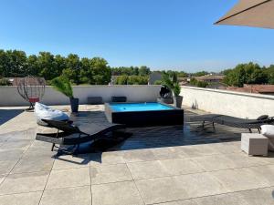 Appartements Appartement Rooftop avec piscine : photos des chambres