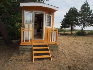 Campings Roulotte avec vue sur la mer, proche d'Etretat : photos des chambres