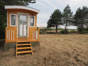 Campings Roulotte avec vue sur la mer, proche d'Etretat : photos des chambres