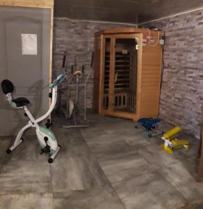 Maisons de vacances le familial avec spa, sauna salle de jeux : photos des chambres