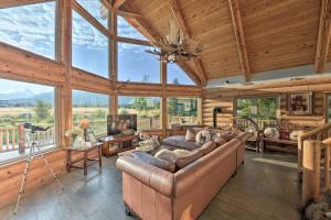 Stunning Driggs Retreat with Private Hot Tub and Pond!