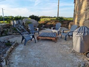 Maisons de vacances Longere renovee sur les hauteurs de Perros-Guirec : photos des chambres