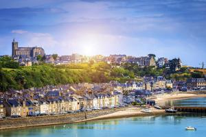 Appartements COTE CIEL - CANCALE - GITE STANDING - PROCHE CENTRE ET PORT : photos des chambres