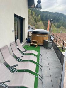 Chalets Le haut du temps : photos des chambres