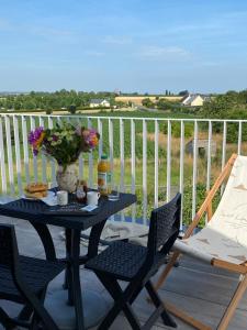 Appartements Appartement Lu'ermael avec vue Mont Saint Michel : photos des chambres