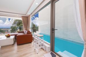 seaview villa private swimming pool