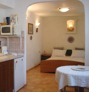 Studio with Terrace room in Apartments with a parking space Krk - 11646