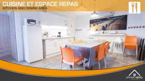 Appart'hotels Appart'hotel Les Pres Blondeau 1 a 10 personnes : photos des chambres