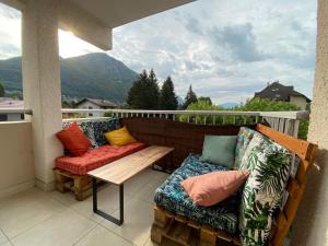 Appartements Le Malaga - parking & balcon, a 500m du lac ! : photos des chambres