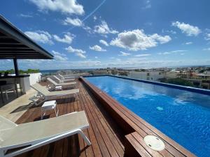 Hermosa suite con increíbles vistas desde el roof!