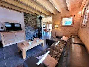Chalet chaleureux 4* aux Gets, 3 niveaux, 6 pers., terrasse, poêle à bois, wifi - FR-1-598-10 - Bogève