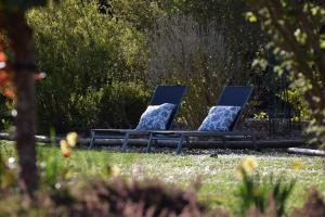 Maisons de vacances Renovated Solognote farmhouse, with jacuzzi and wood-fired sauna : photos des chambres