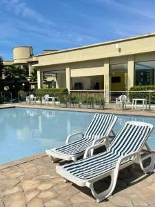 Aldeia das Águas Park Resort - Flat B309 Quartier - Vargem Alegre