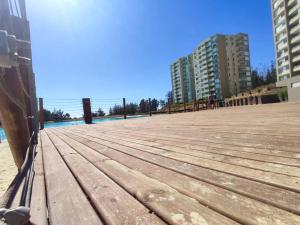 Departamento LagunaMar Las Cruces 3D2B Piscina y Estacionamiento kayak
