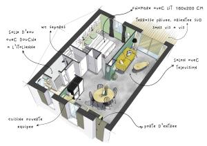 Appartements Residence Grand Tilleul : photos des chambres