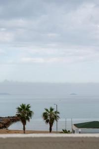 white house by the sea