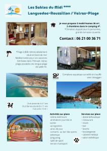 Campings Les sables du Midi 4 : photos des chambres