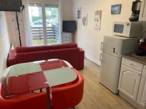 Studio cabine avec terrasse pour 4 à Pyrénées 2000 - FR-1-592-43