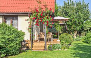 Nice home in Nowe Warpno with 2 Bedrooms and WiFi