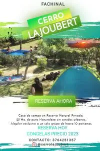 Cerro Lajoubert Casa Quinta - Fachinal