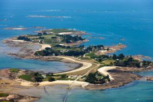 Maisons de vacances Kermartin - Maison de famille avec vue sur la baie de Morlaix : photos des chambres