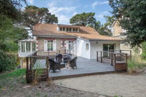 Maisons de vacances Les charmes d’une vraie villa balneaire a Pornichet : photos des chambres