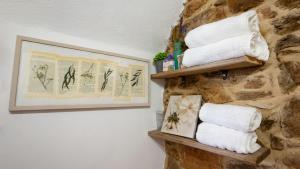 Apartamento duplex rural con chimenea y vistas panorámicas desde la cama