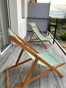 Appartements La Villa Perchee calme, sauna, parking prive : photos des chambres