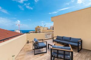 Appartements SUPERBE PENTHOUSE PROCHE MONACO GRANDE TERRASSE : photos des chambres