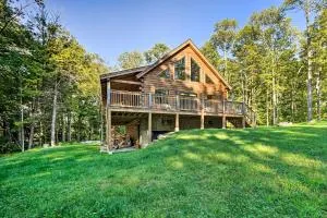 Londonderry Chalet with Deck, Fire Pit and Views! - Andover