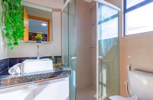 Flat Exclusivo e Mobiliado - Com Cozinha Equipada!