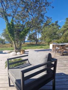 Liten stuga med fantastiskt läge