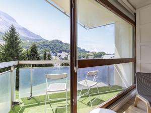 Studio cabine 6 pers, pistes à proximité, balcon, cave à skis, cuisine équipée - FR-1-400-110