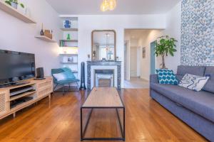 Apt 2-4 pers, charme de lancien, calme, vélos, Annecy centre