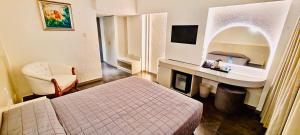 Superior Double Room - Inland View with Balcony room in Sveltos Hotel
