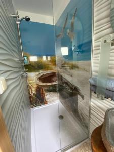 Die Pilgerbox, Tiny House trifft Urlaub, optional mit Sauna und Whirlpool