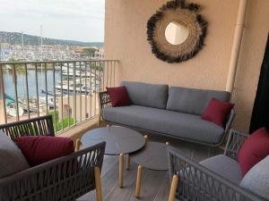 Mon Ecrin sur la marina du Golfe de St Tropez